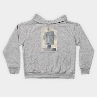 Robot illustration Kids Hoodie